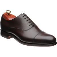 barker winsford in dark walnut calf