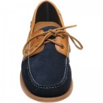 Barker Wallis rubber-soled deck shoes