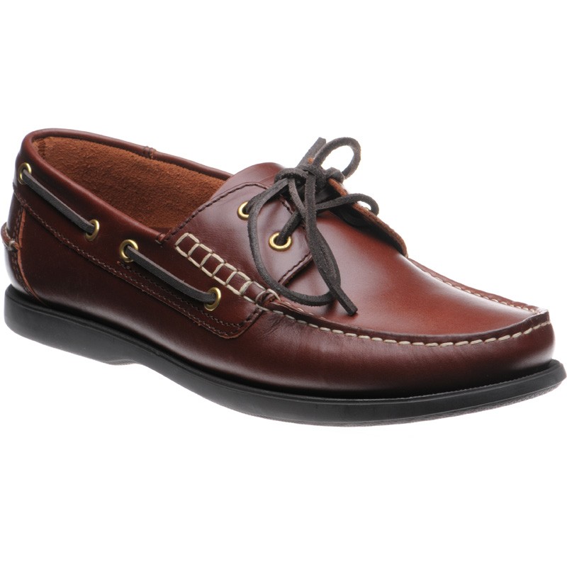 Barker Wallis rubber-soled deck shoes