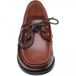 Barker Wallis rubber-soled deck shoes