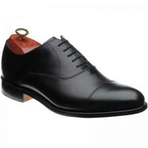 barker duxford in black calf