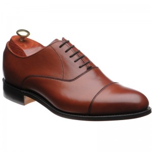 barker duxford in rosewood calf