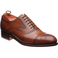 barker lerwick in antique rosewood calf