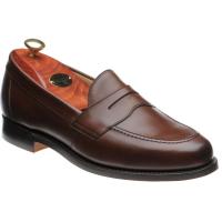barker portsmouth in dark walnut calf