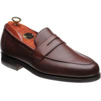 barker jevington rubber in cherry grain calf