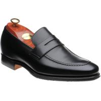 barker gates in black calf