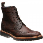 Woodbury rubber-soled brogue boots