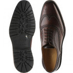 Sedburgh rubber-soled brogues