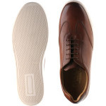 Stig rubber-soled trainers