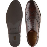 Ossett rubber-soled brogues
