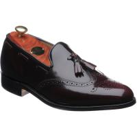 barker clive in burgundy polished