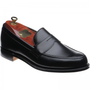 cheaney hudson in black calf