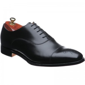 cheaney cambridge in black calf
