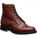 Cheaney Tweed R rubber-soled brogue boots