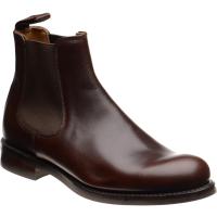 cheaney barnes iii r in brown pull up calf