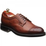 Tenterden II R rubber-soled semi-brogues