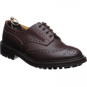 trickers ilkley in brown zug grain