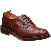 trickers bourton in marron calf