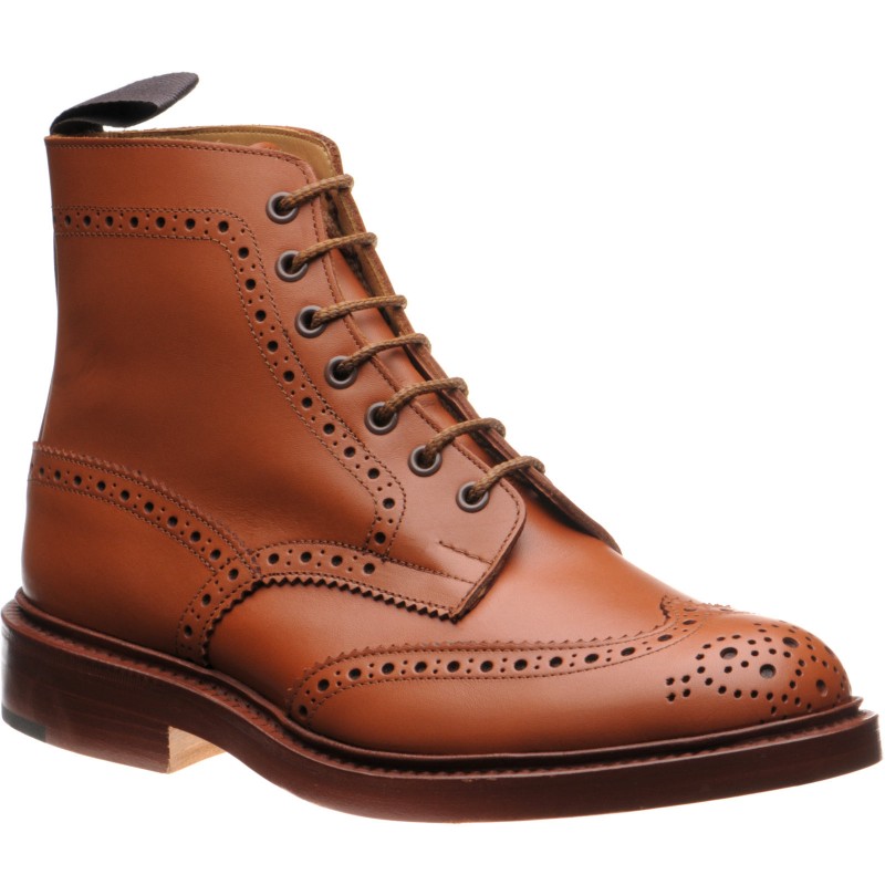 Stow brogue boots