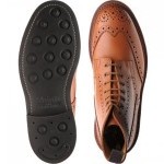 Stow  rubber-soled brogue boots