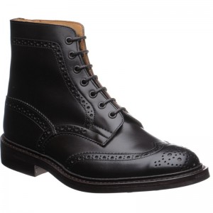 trickers stow rubber in dk brown espresso calf