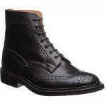 Stow  rubber-soled brogue boots