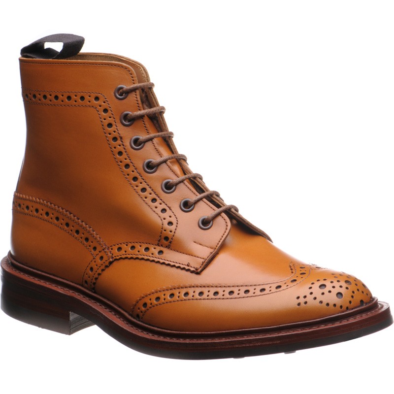 Trickers Stow  rubber-soled brogue boots