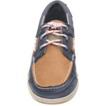 Triton Three Eye rubber-soled deck shoes