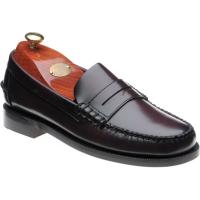 sebago classic dan in burgundy