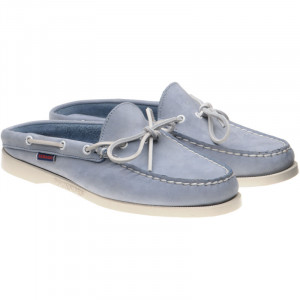 Clog in Blue Nubuck