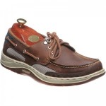 Clovehitch rubber-soled deck shoes