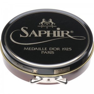 saphir pate de luxe high gloss polish 100ml in light brown