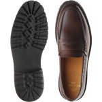 Model 55 rubber-soled loafers