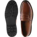 Model 55 rubber-soled loafers