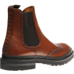 Model 78 rubber-soled brogue boots