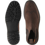 Model 78 rubber-soled brogue boots