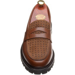 Model 55D two-tone rubber-soled loafers