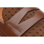 Model 55D two-tone rubber-soled loafers