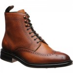 8922 rubber-soled brogue boots