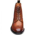 8922 rubber-soled brogue boots