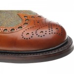 Herring Exmoor tweed rubber-soled brogue boots