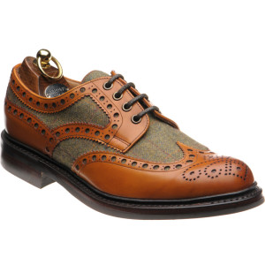 Dartmoor  tweed rubber-soled brogues