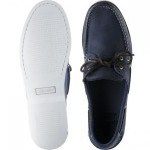 Herring Fowey rubber-soled deck shoes