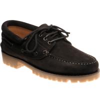herring rock in brown suede