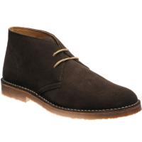 herring dune in brown suede