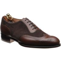 Espresso Calf and Brown Suede
