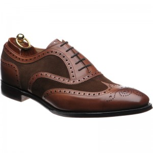 Herring Jason in Conker Calf and Brown Suede