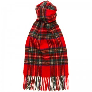 Herring Royal Stewart Tartan Scarf in Royal Stewart Tartan