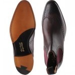 Herring Thatcher brogue Chelsea boots