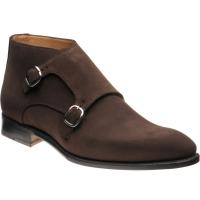 herring orwell in brown suede